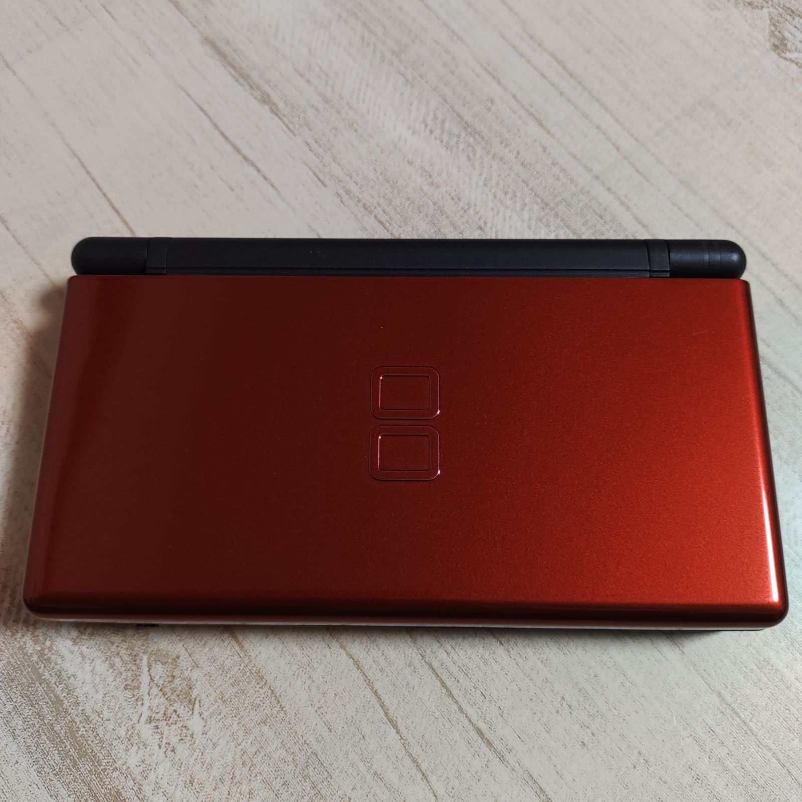 極美品】ニンテンドーDS Lite クリムゾン/ブラック 本体 付属品 セット