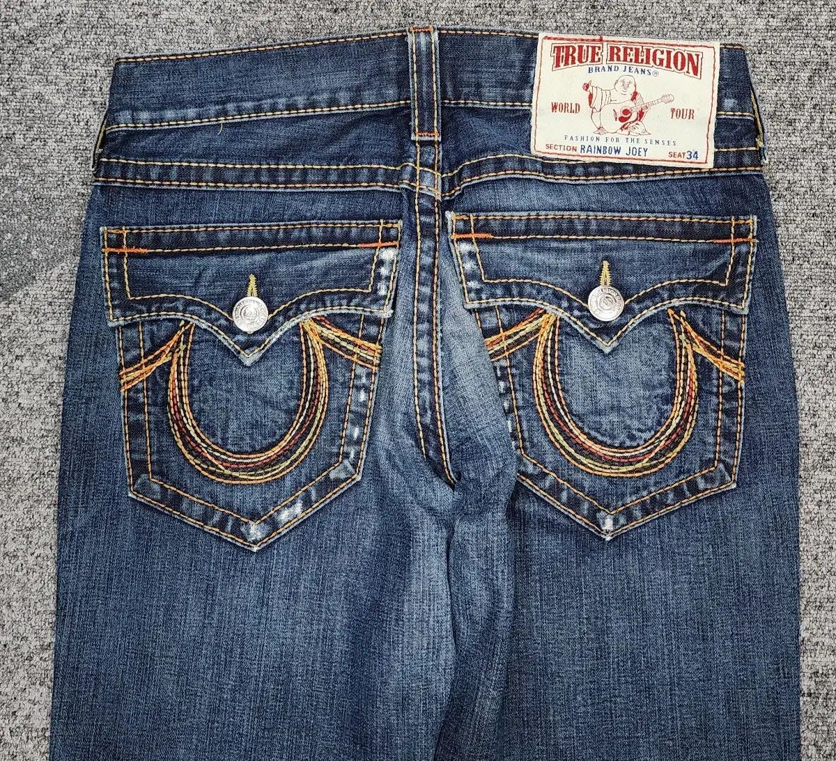 TRUE RELIGION(トゥルーレリジョン) RAINBOW JOEY ブーツカット
