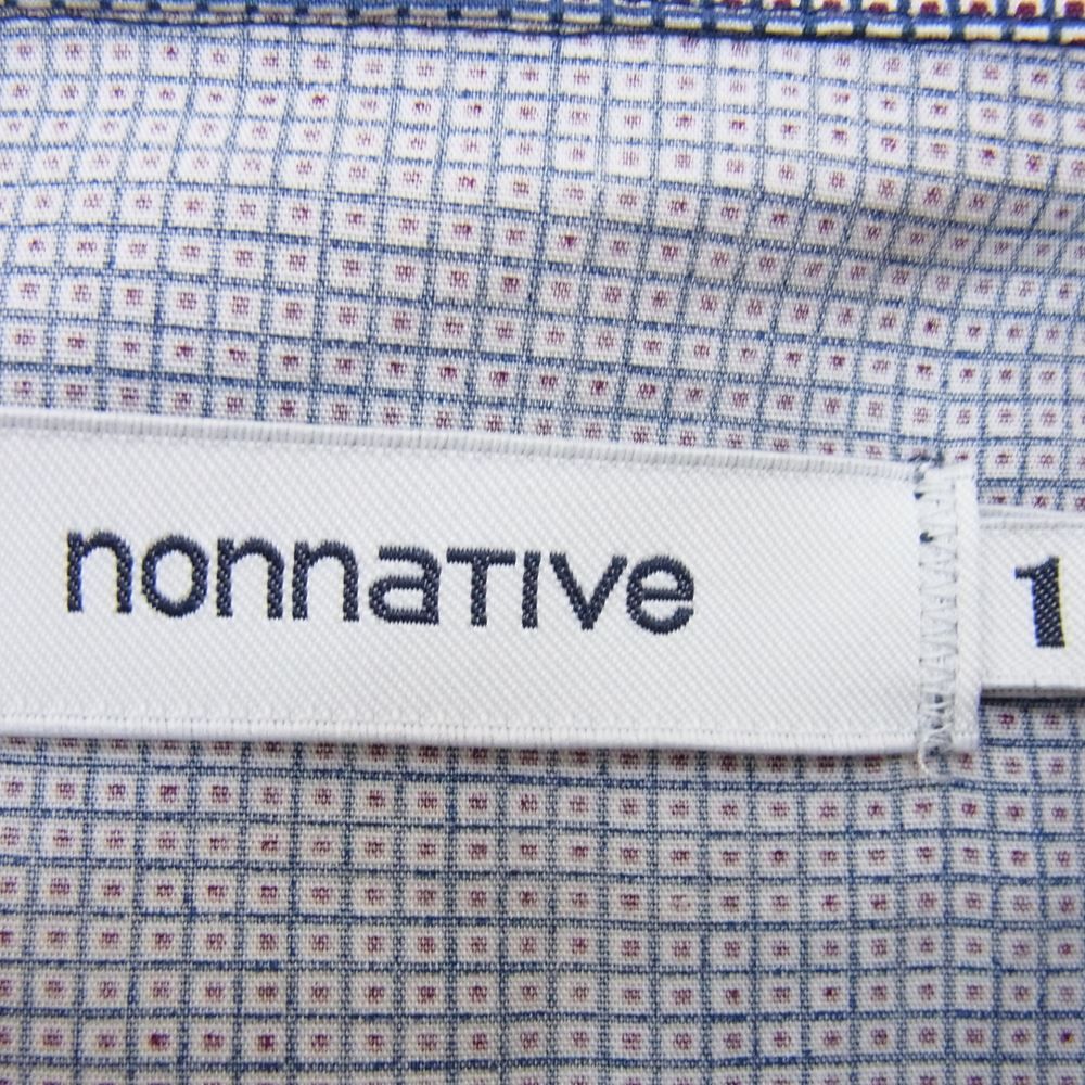 nonnative ノンネイティブ 長袖シャツ 17SS NN-S3104 TOURIST SHIRT