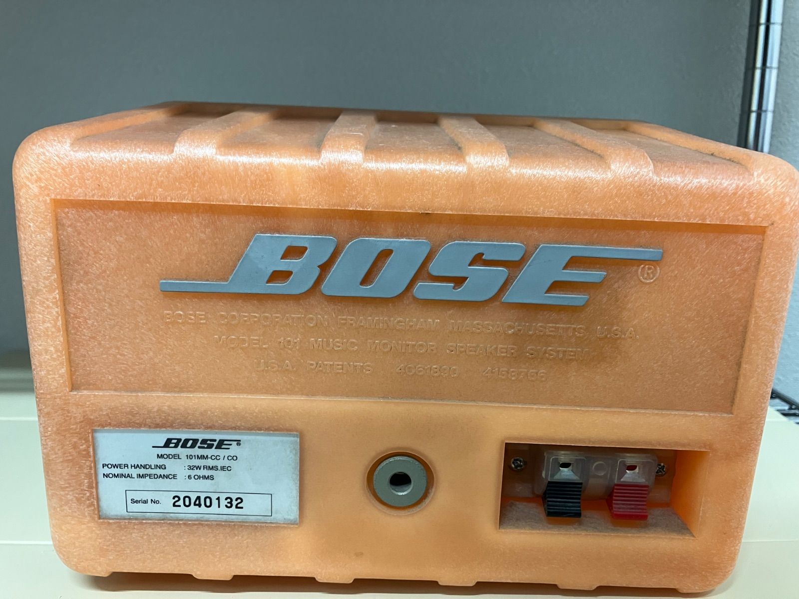 ○ 限定色！！BOSE 101MM-CC/CO スピーカー オレンジ 型番