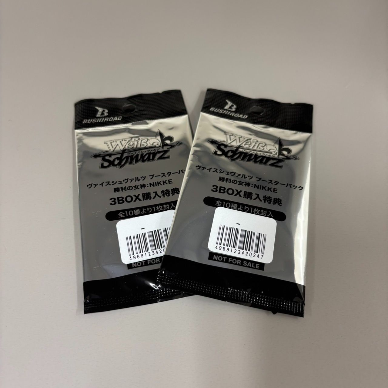未開封】ヴァイスシュヴァルツ 勝利の女神：NIKKE プロモ 2