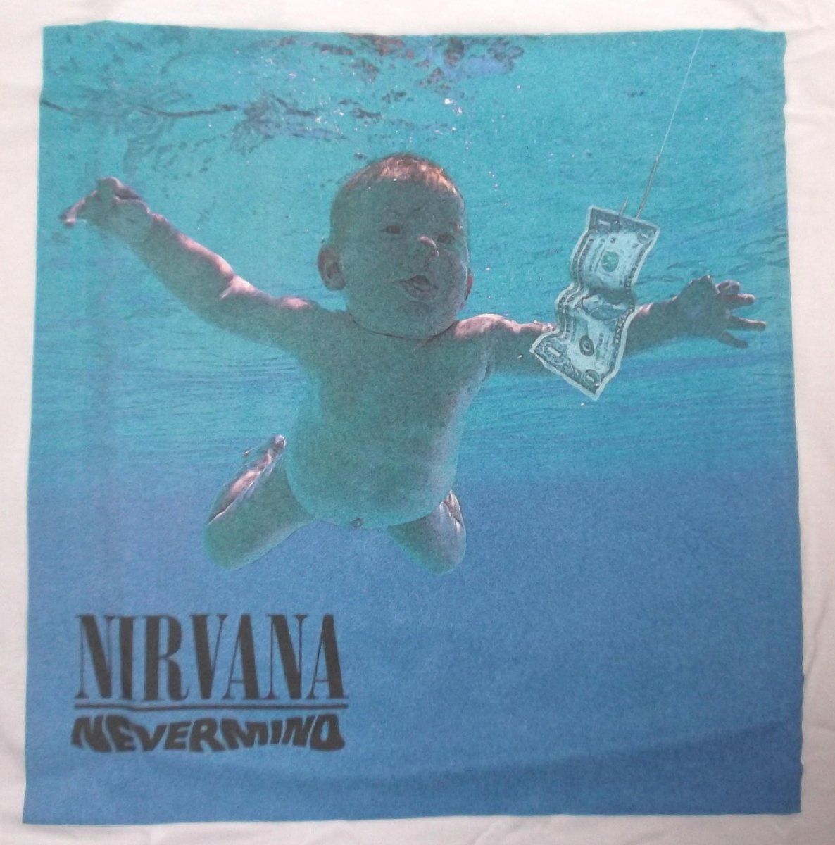 ニルヴァーナ Tシャツ NIRVANA NEVERMIND 白 正規品 ロックT