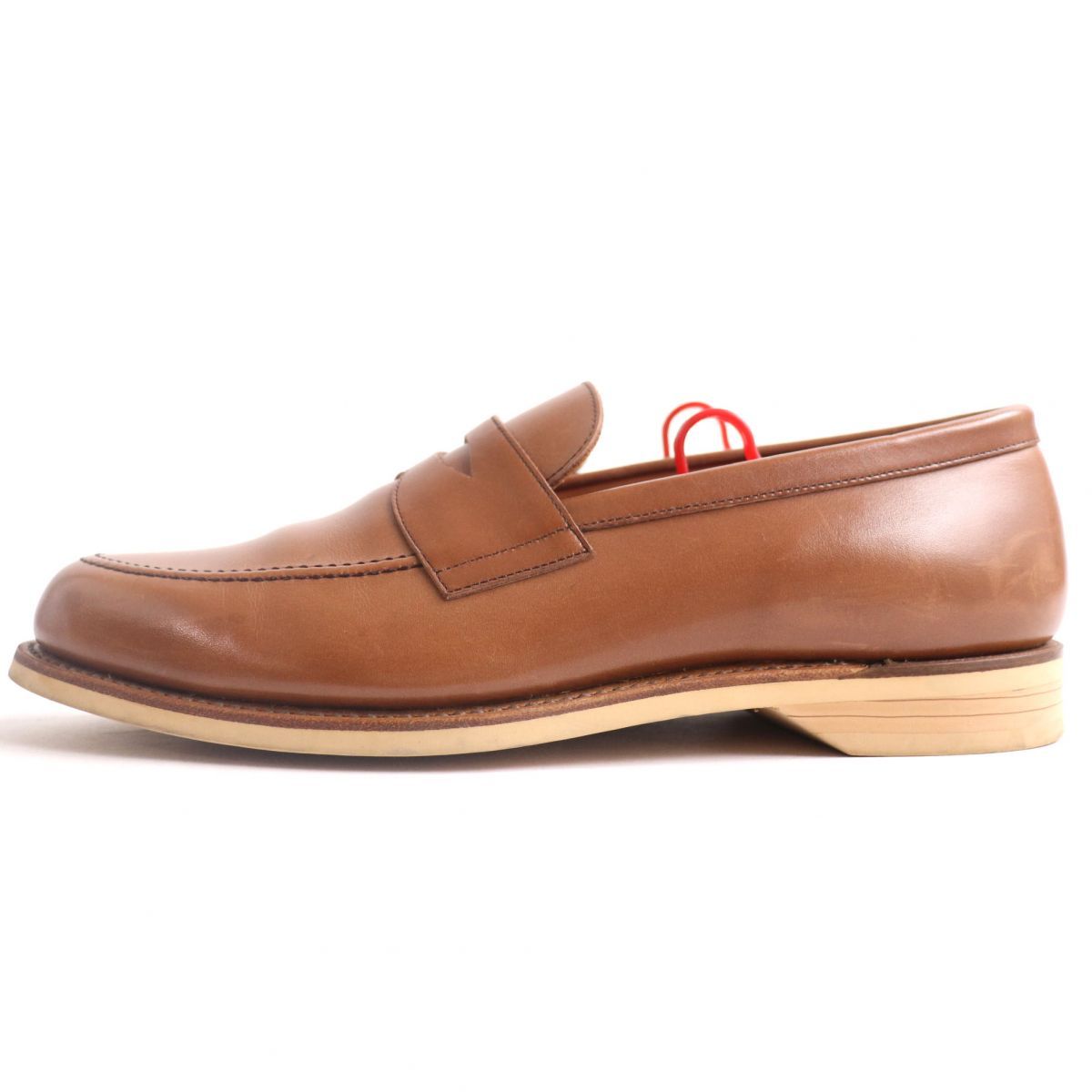 美品◇スコッチグレイン HIROKAWA F-1241 レザーローファー/ペニー