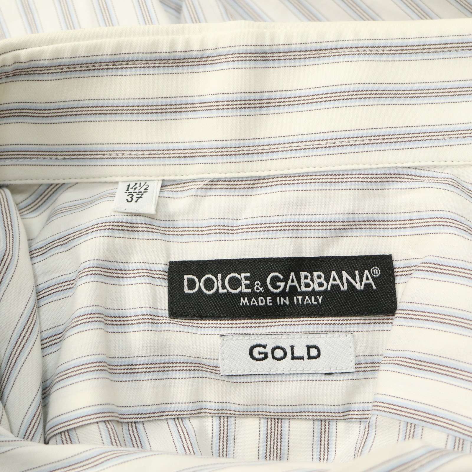 DOLCE&GABBANA ストライプシャツ 37 新品未使用 2025年最新】Yahoo!オークション -ドルガバ シャツ 37の中古品