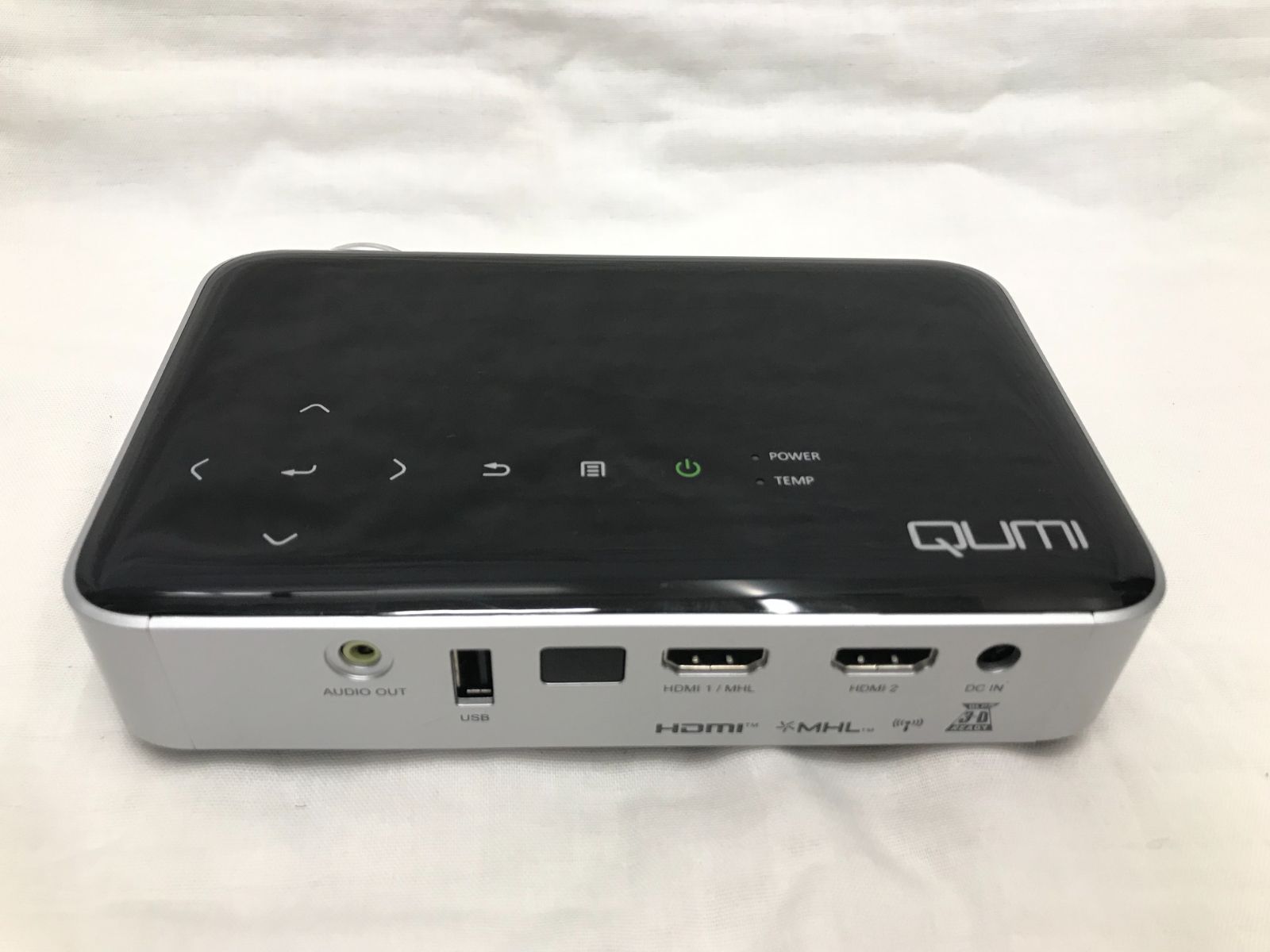QUMI Q6-BK 小型プロジェクター QUMI Q6（LEDモバイルプロジェクター）｜加賀マイクロソリューション