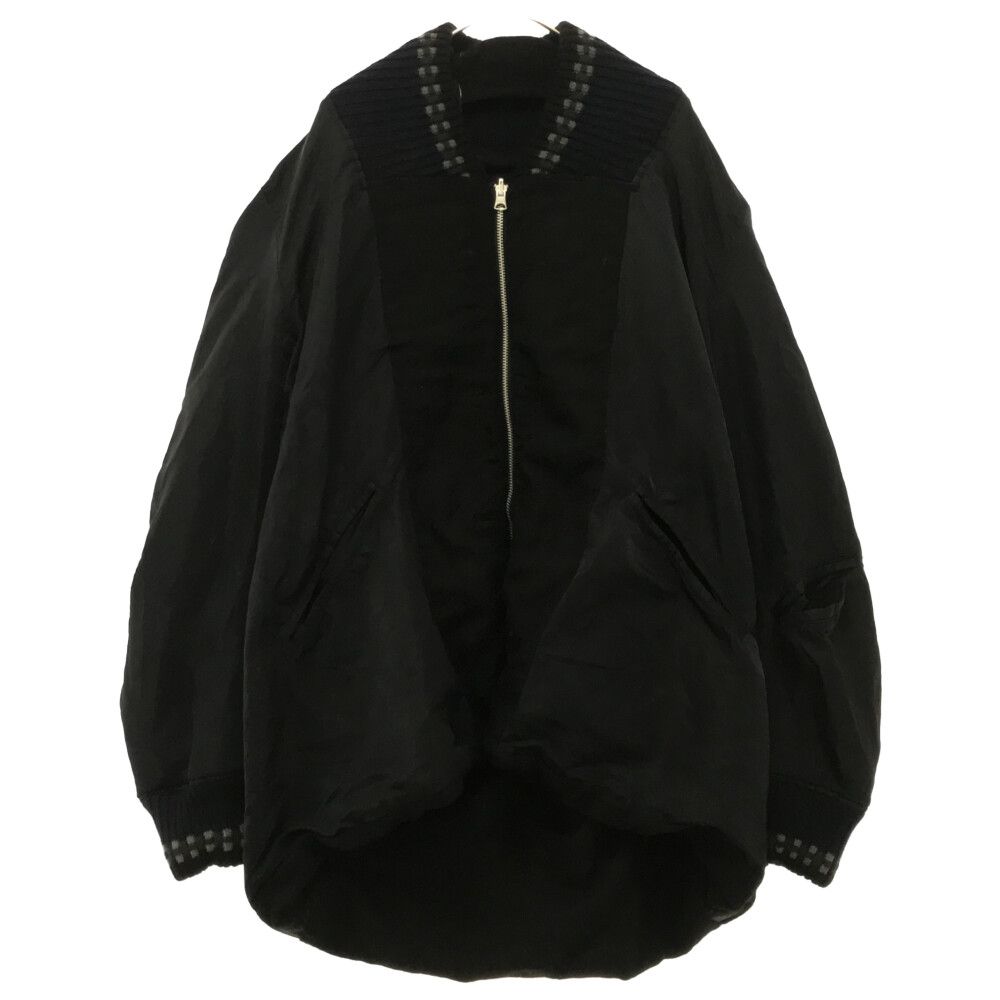 Sacai (サカイ) 20AW Solid Shrivel Jacket リバーシブルニット切替