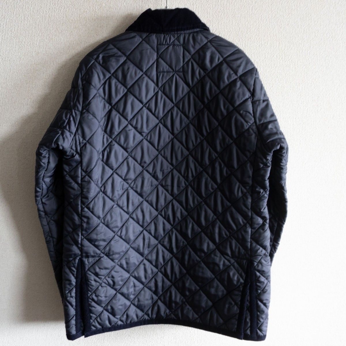 LAVENHAM キルティングジャケット 36 ネイビー ラベンハム 25090678