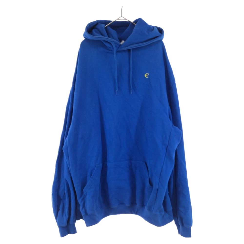 VETEMENTS (ヴェトモン) 17AW Euro Logo Oversized Hoodie WAH18TR12