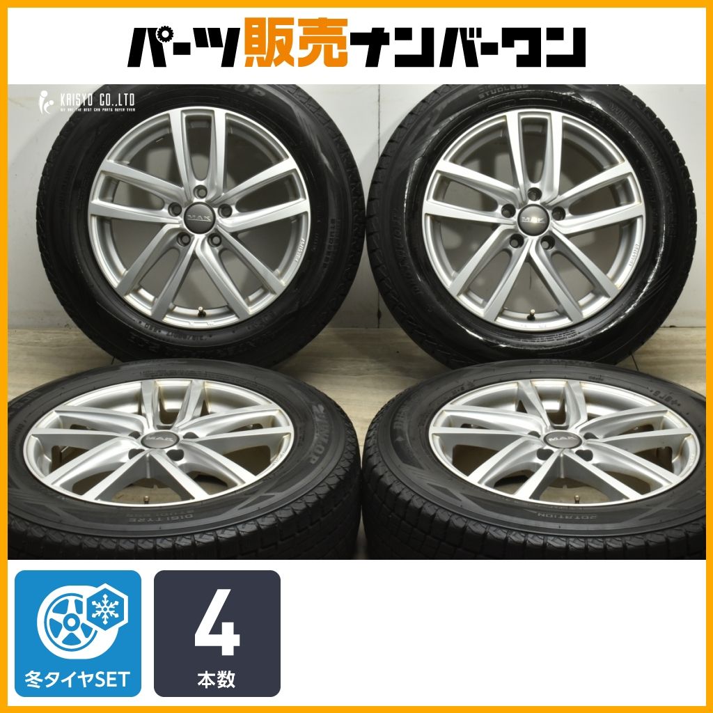 交換用に MAK 17in 7J 40 PCD112 ダンロップ ウィンターマックス SJ8 215|65R17 VW ティグアン ホイールのみ販売