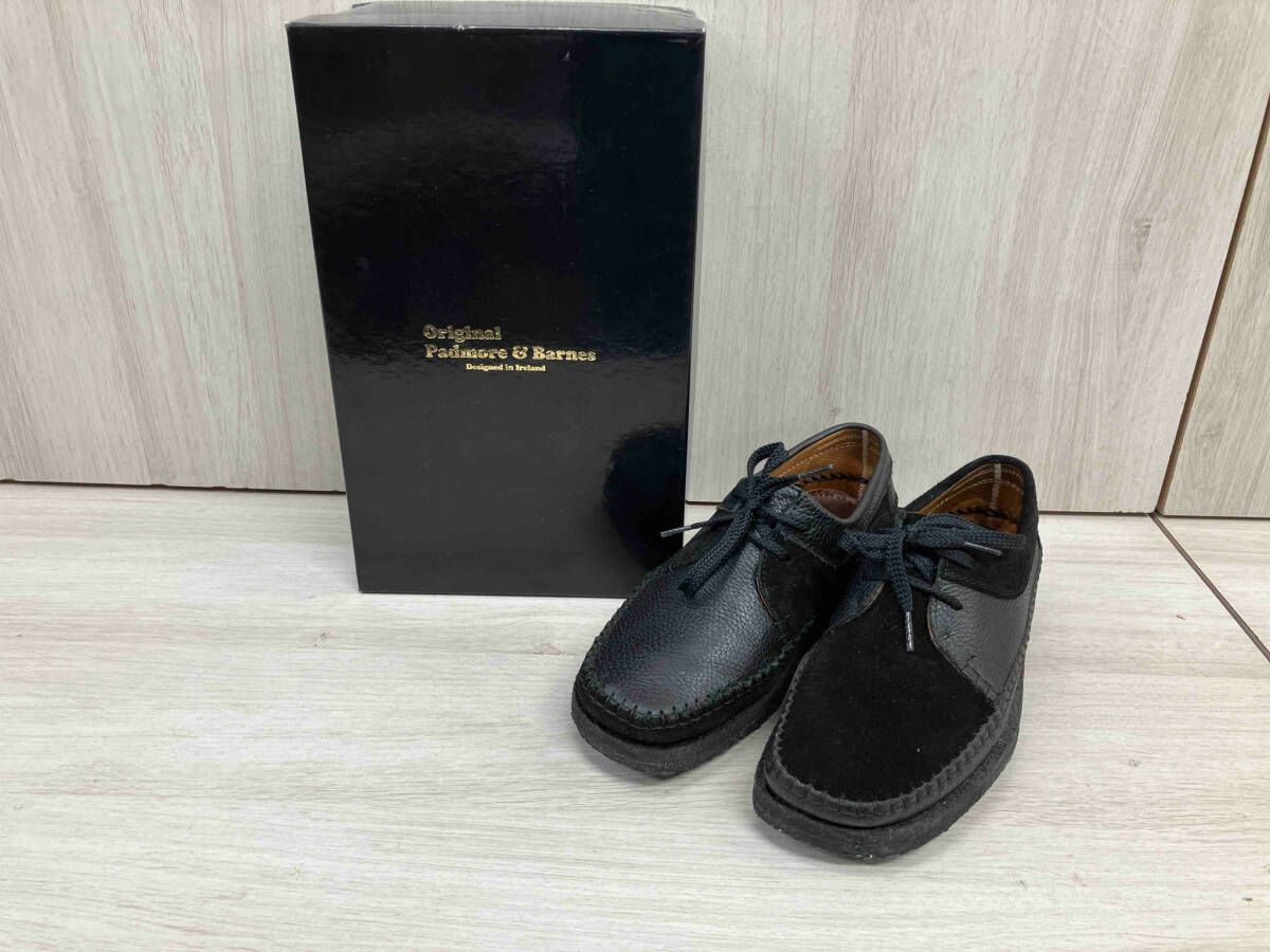 Padmore - Barnes パドモアアンドバーンズ|22-093-610-0068-1-0|10BOX|別注 WILLOW LOW 表記サイズUK7 ブラック