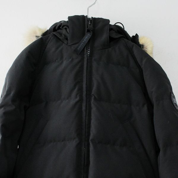 CANADA GOOSE カナダグース 7900LB SAVONA BOMBER BLACK LABEL ファー付きダウンジャケット  2XS/黒【2400013193238】 - メルカリ