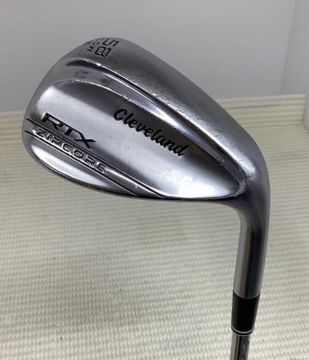 クリーブランド Cleveland RTX ZIPCORE ツアーサテン 58°|06° LOW ウェッジ WG NS PRO MODUS3 TOUR120 フレックスS メンズ 男性用 右利き 右用 Dランク ゴルフクラブ