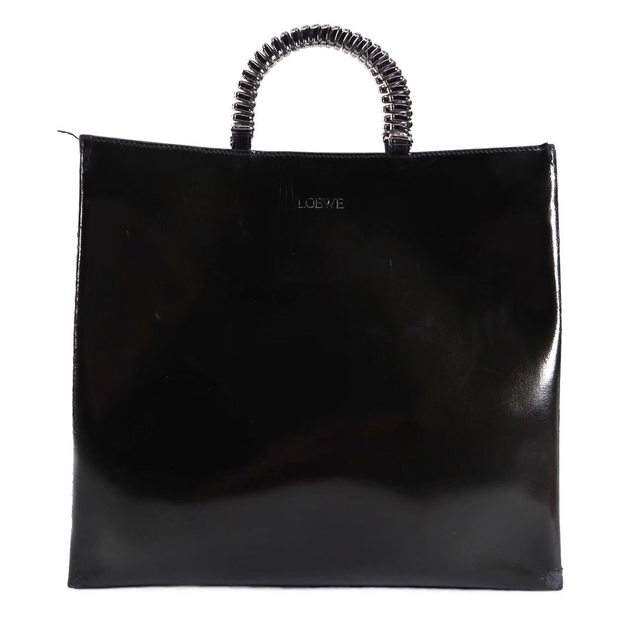 ロエベ ハンドバッグ LOEWE トートバッグ | ベージュ トップハンドル 