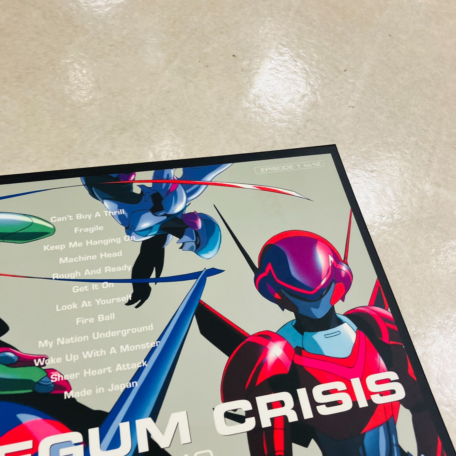 ★アニメ バブルガムクライシス LD レーザーディスク 全13巻 専用ボックス付き プリクラ ステッカー 全巻購入特典付き セットスペシャル 未開封 LD バブルガムクライシス コンプリートコレクション レーザー