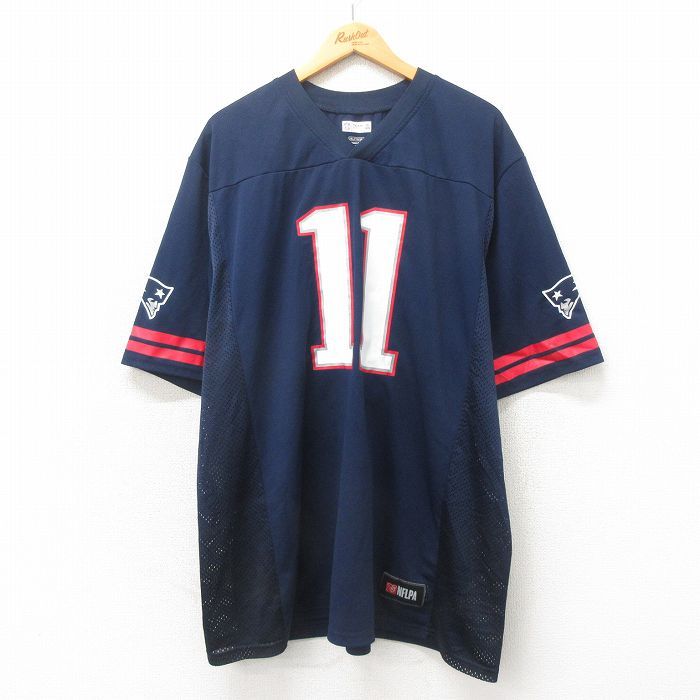 XL/古着 半袖 Tシャツ メンズ NFL ニューイングランド