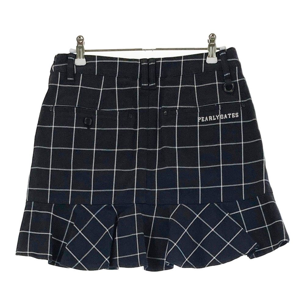 PEARLY GATES パーリーゲイツロゴ刺繍 ストレッチスカートサイズ00