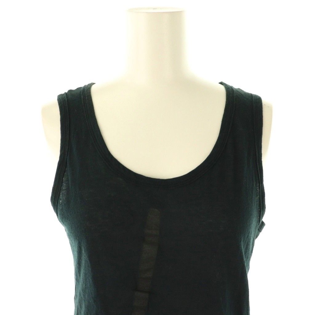 p*様 ANN DEMEULEMEESTER ブラックタンクトップ 30092669_59325003_322.jpg