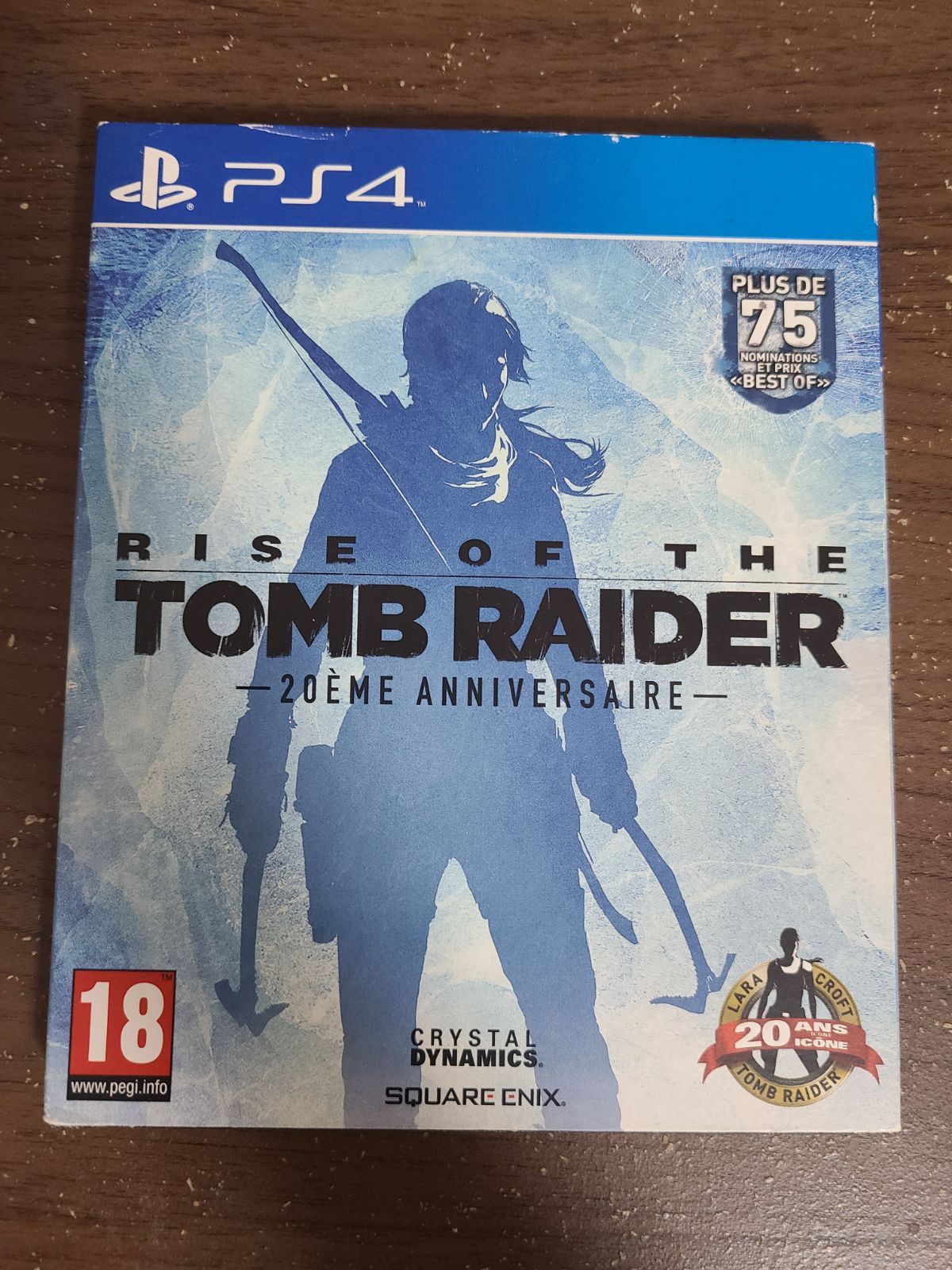 【PS4】RISE OF THE TOMB RAIDER 20EME ANNIVERSARY 海外版 欧州版 トゥームレイダー