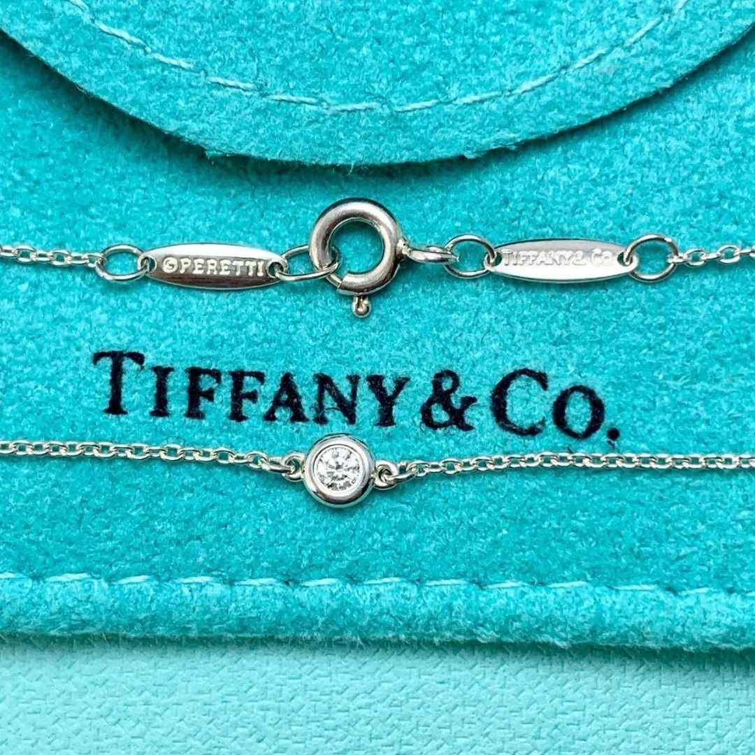 ティファニー 4.1mm ダイヤモンド バイザヤード ブレスレット TQ3e