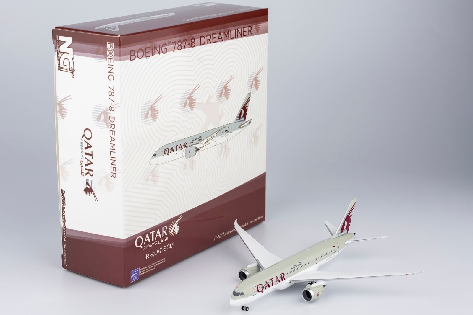 NGmodel カタール航空 787-8 A7-BCM 1/400 59008 - メルカリ