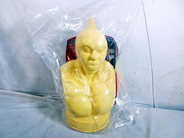 KIN29TOY キン肉マン スグル 胸像ソフビ イエロー