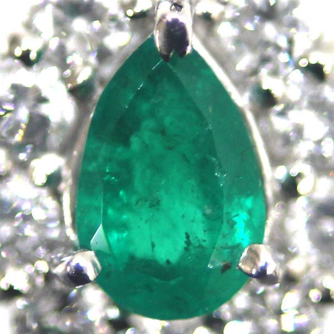 天然エメラルド　ネックレス　宝石鑑別書付き 天然エメラルドネックレス宝石鑑別書付き