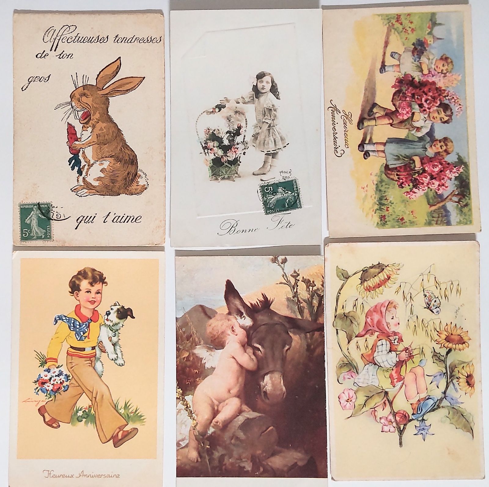 わ*め様 18枚! フランス アンティーク ポストカード ビンテージ まとめ売り 特価品】フランス アンティーク ポストカード まとめ売り