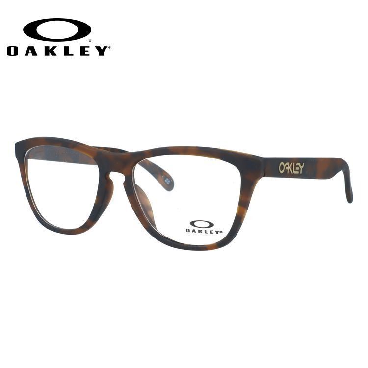 【訳あり】オークリー メガネフレーム フロッグスキン 伊達メガネ アジアンフィット OAKLEY FROGSKINS OX8137A-0655 55サイズ ウェリントン型 ローブリッジフィット ユニセックス メンズ レディース【国内正規品】