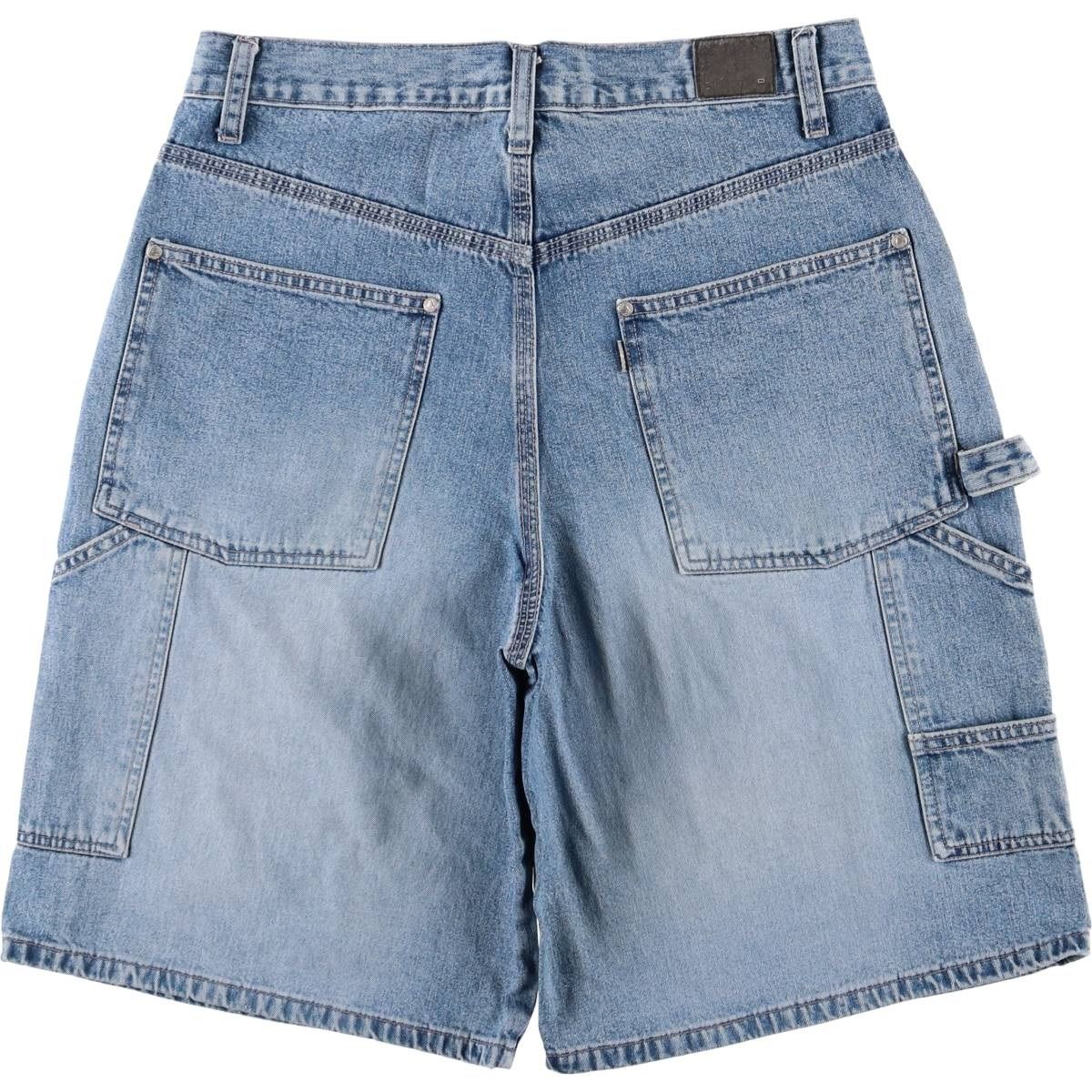 古着 00年代 リーバイス Levi s SILVER TAB シルバータブ デニムペインターショーツ ショートパンツ メンズw32相当 eaa480853