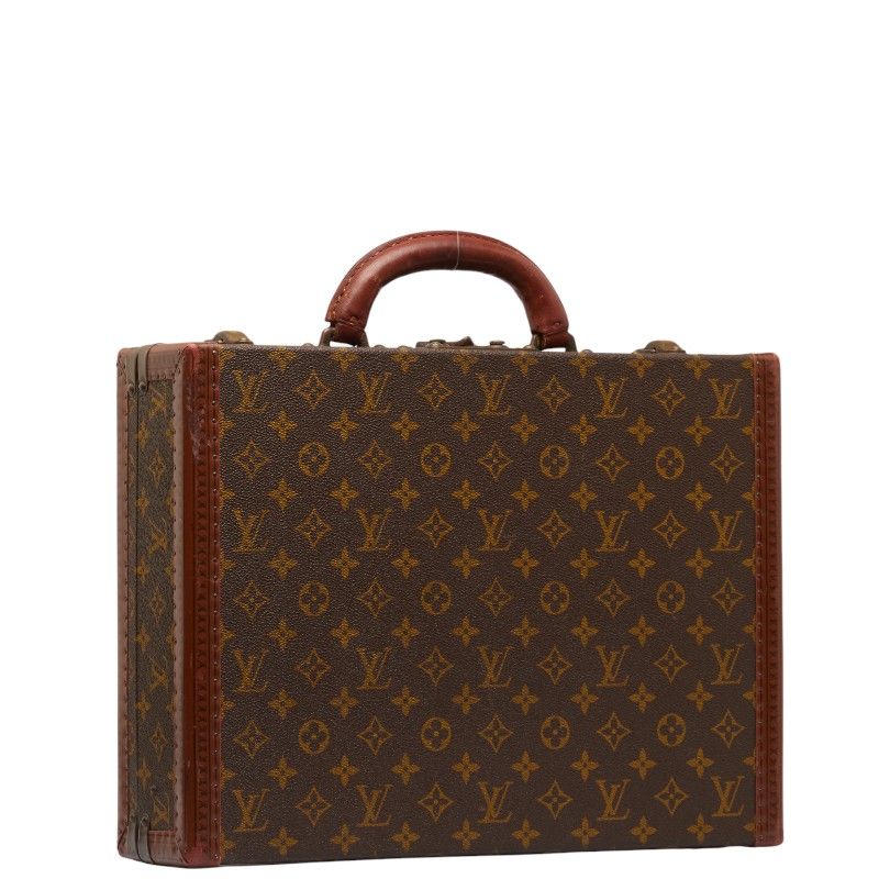 ルイ ヴィトン モノグラム コトヴィル 40 ブリーフケース アタッシュケース M21424 ブラウン PVC レザー レディース LOUIS VUITTON【1-0147064】