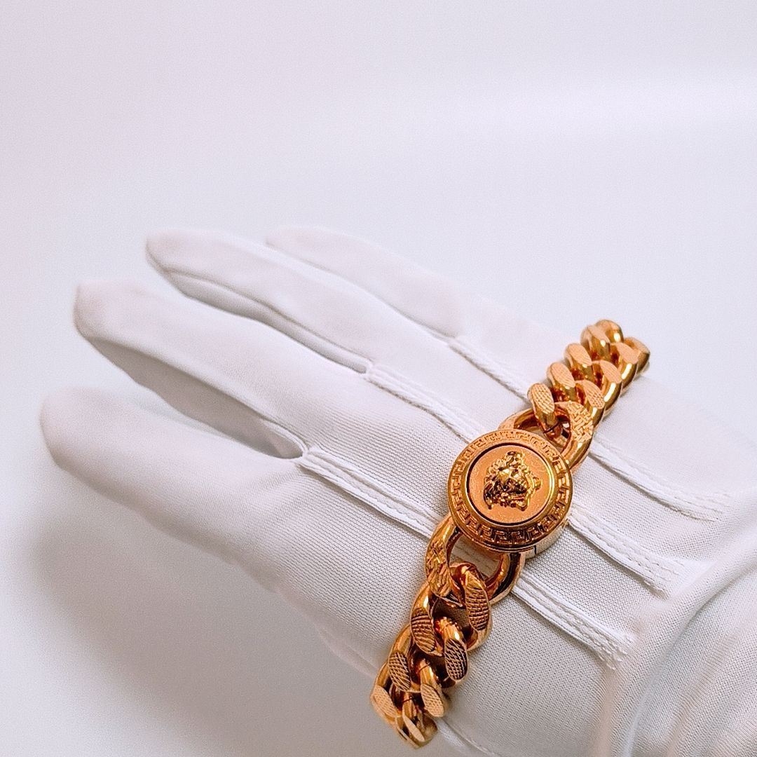 新品未使用】VERSACE メドゥーサ チェーン ブレスレット DG06996