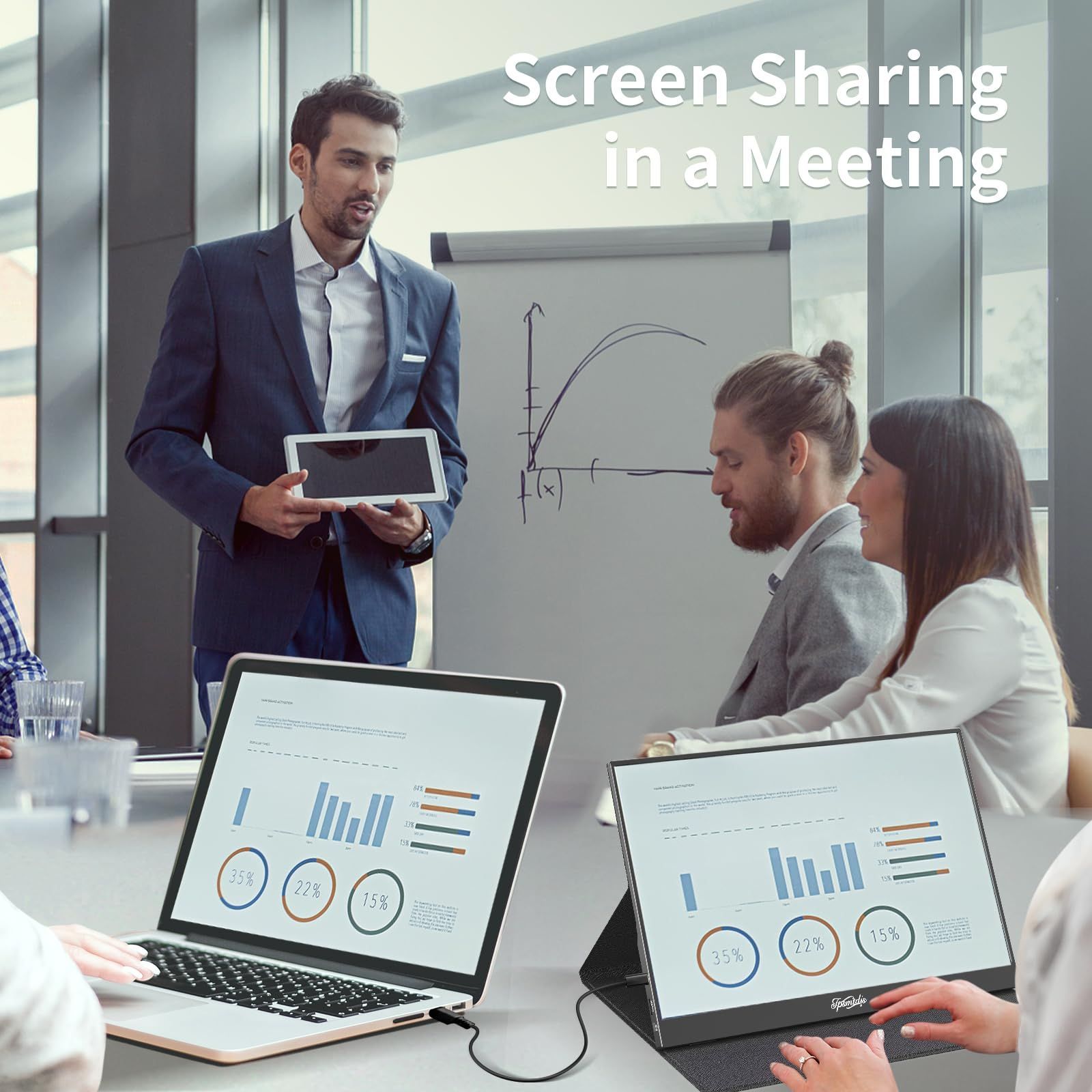 トラベルゲームモニター HDR FHD ポータブルモニター ラップトップモニター プラグアンドプレイデュアルスピーカー PC タブレット Mac Switch Xbox PS3|4|5 15.6インチ 用の外部スクリーン