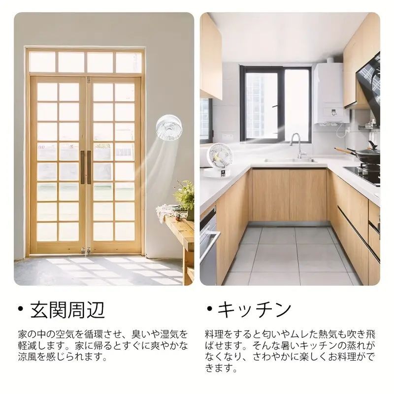 Zmir循環ファンは 寝室用循環ファン