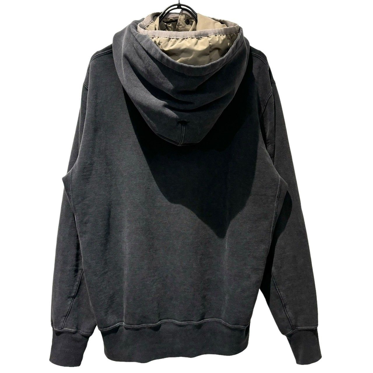 REMI RELIEF (レミレリーフ) DOWN FOODY PARKA BLACK Muse