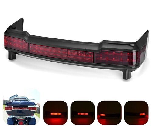 ハーレー ツアーパック LEDテールライト ブラック 97-2008年 ツーリング FLHX FLHTC FLTR FLHR CVO Harley Davidson