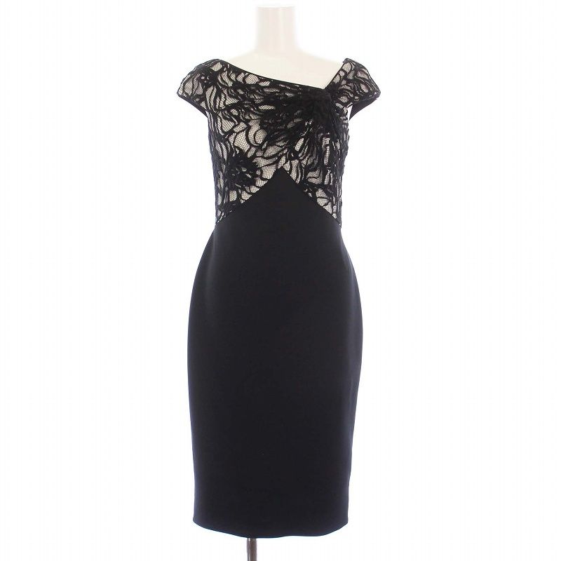 タダシショージ TADASHI SHOJI パーティドレス レース ノースリーブ