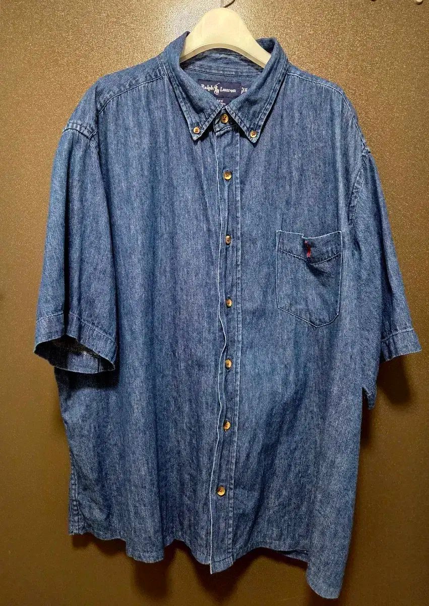 ポロ Ralph Lauren ラルフローレン デニム 半袖 シャツ