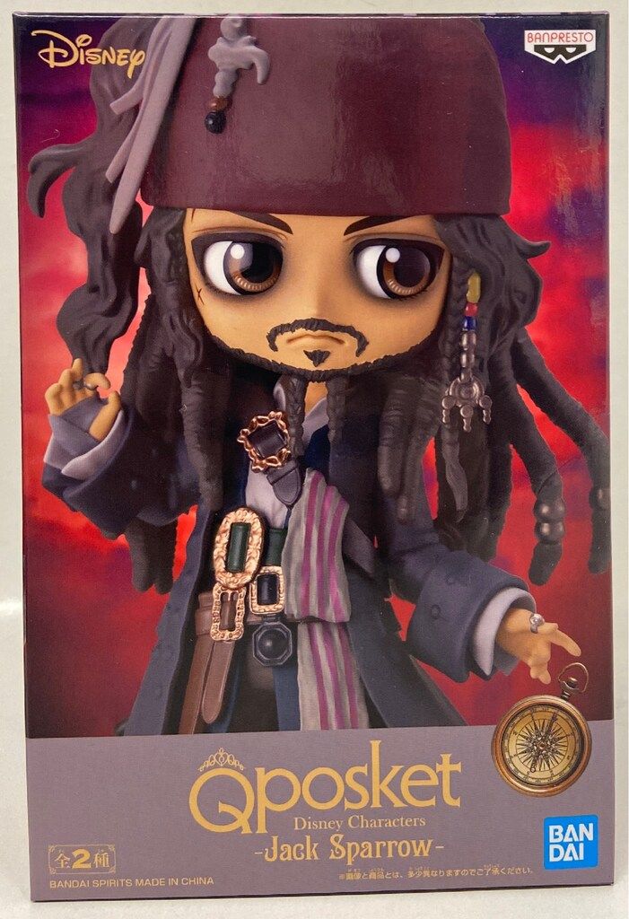 BANDAI SPIRITS Q posket Disney Characters Jack Sparrow
