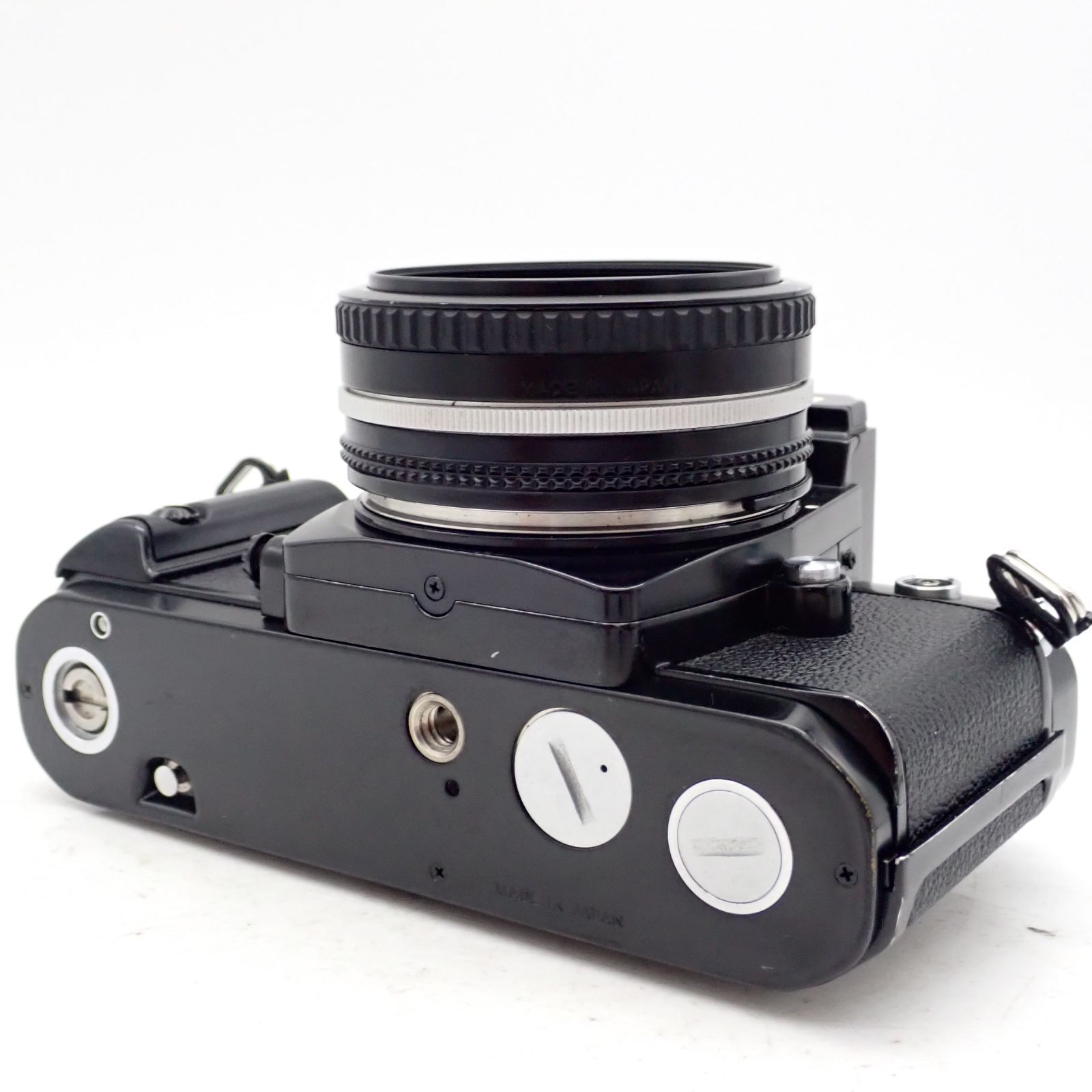  Nikon FA ブラック 一眼レフフィルムカメラ AE マルチニコン Ais Nikkor 50 mm f 1.8 標準 単焦点 パンケーキレンズ 2146490 一眼レフカメラ(フィルム) フィルムカメラ