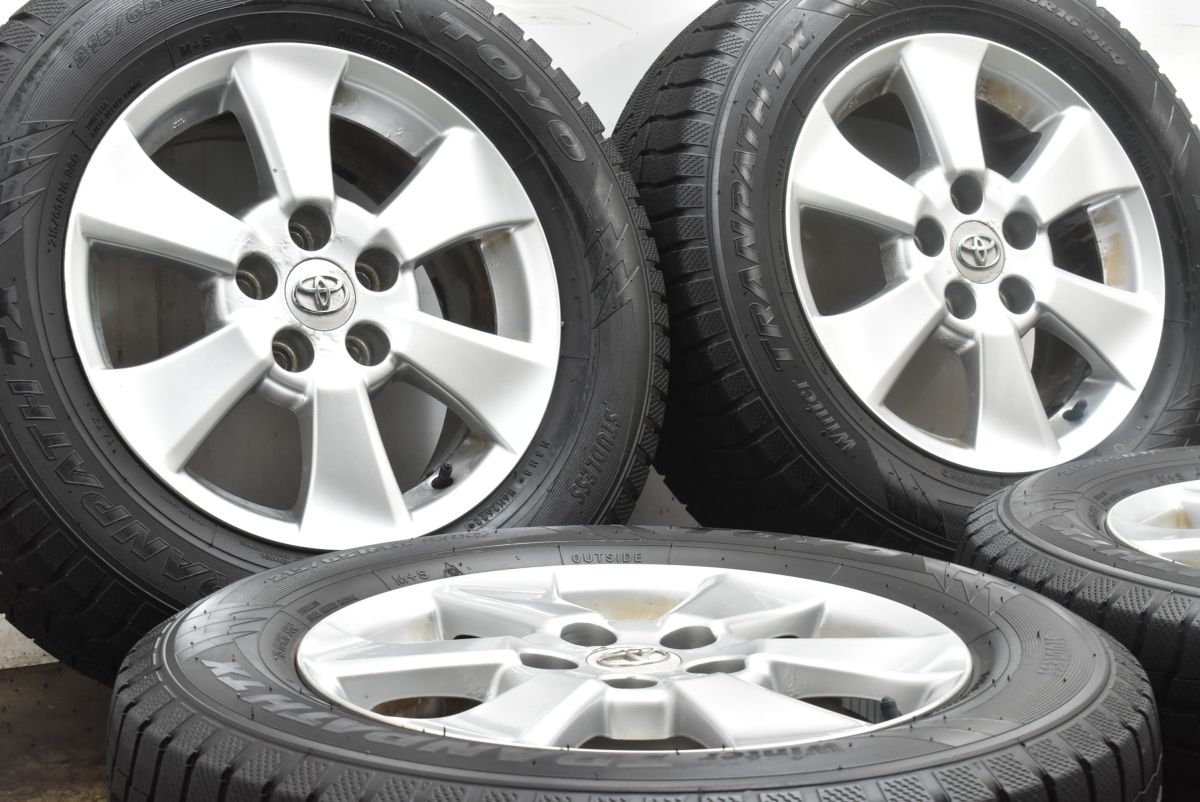 超バリ溝】トヨタ 20 アルファード 純正 16in 6.5J +33 PCD114.3