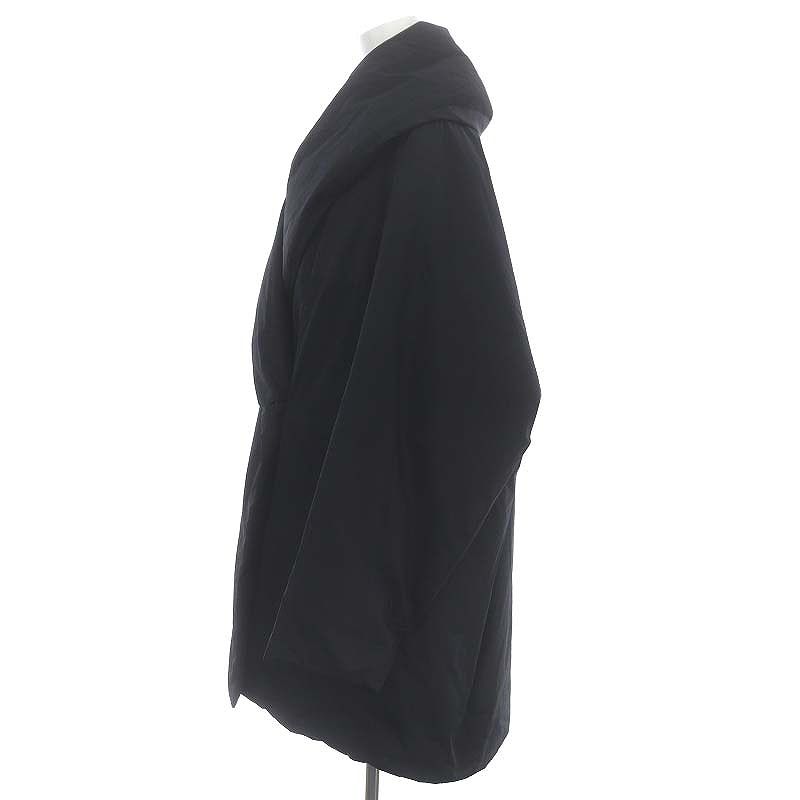 ebure ダウンコートネイビーフォルムダウン