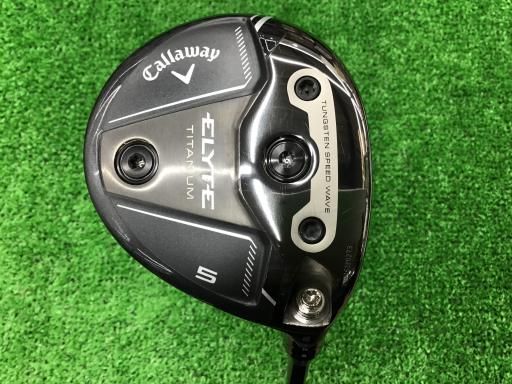キャロウェイ ELYTE TITANIUM 5W フェアウェイウッド FW TENSEI GREEN 60 for CW ELYTE FW フレックスS メンズ 男性用 右利き 右用 Bランク ゴルフクラブ