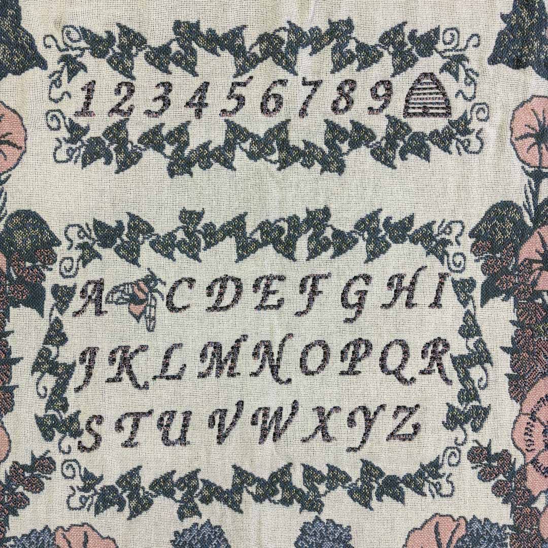 vintageラグ カーペット アサガオ アルファベット 1883 - メルカリ