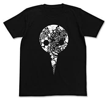 【中古】EVANGELION 使徒フラワーパターン Tシャツ ブラック Lサイズ