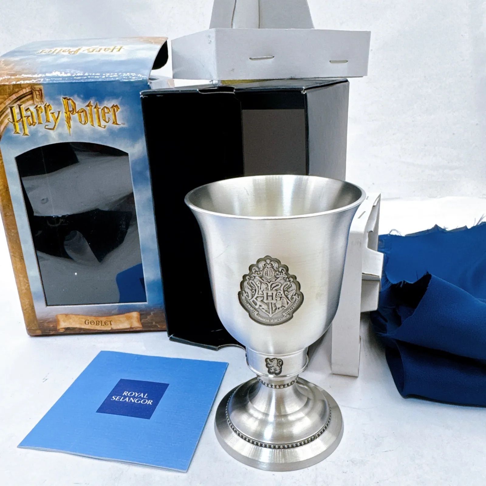 ハリーポッター ゴブレット　 ロイヤルセランゴールピューター 杖 公式】炎のゴブレットの杖 | ハリー・ポッター ショップ