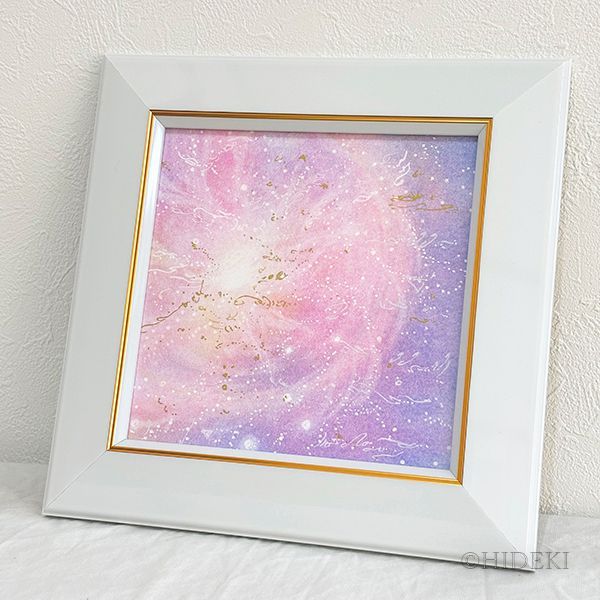 抽象画パステルアート