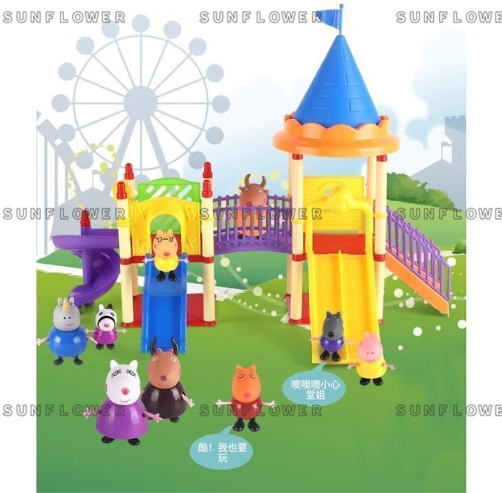 MIMI.xaペッパピッグ Peppおもちゃ ピンク お家 セット ペッパピッグ Peppa Pig おもちゃ ピンク お家 セット ままごと