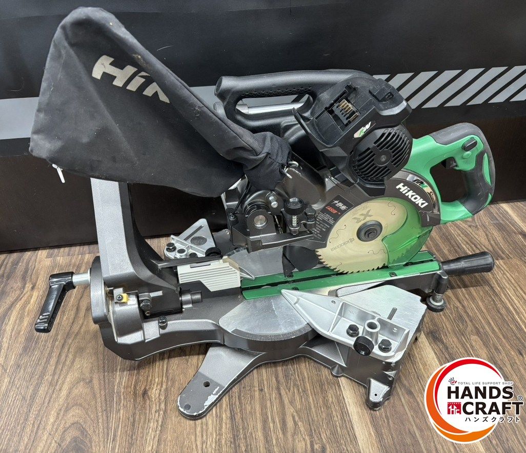 ♭ 品 ハイコーキ HiKOKI C3606DRB NN 165mmコードレス卓上スライド丸のこ 本体のみ 熊本けやき通り店