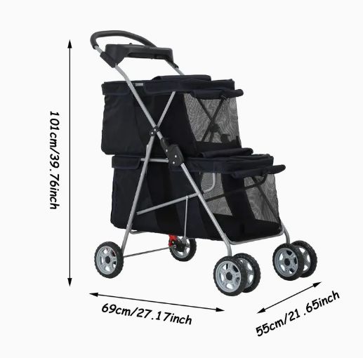 なリードと水ボトルホルダー付き 小型から中型のペットに最適