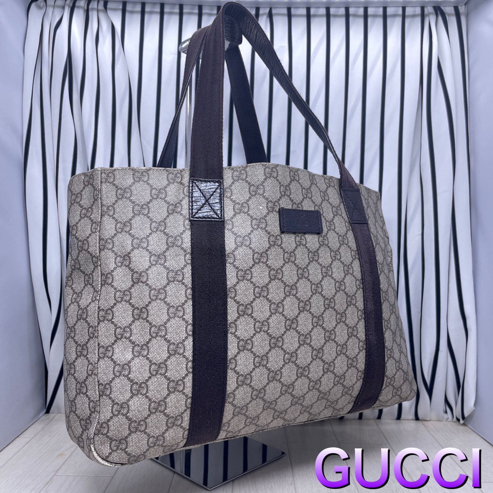 格安】GUCCI×グッチ A4収納可能PVCトートバッグ - カピバラさん - メルカリ